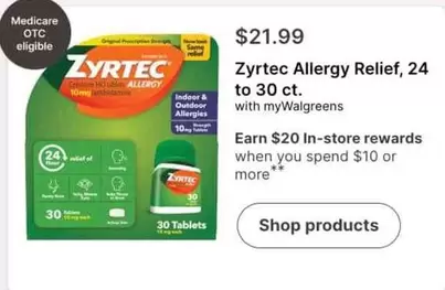 Zyrtec - Allergy Relief