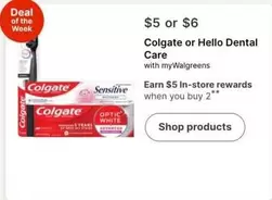 Colgate -  or Hello Dental Care