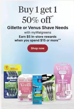 Gillette -  or Venus Shave Needs