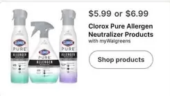 Clorox - Pure Allergen Neutralizer Products