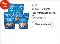 Peanuts or Trail Mix