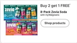 8-Pack Zevia Soda