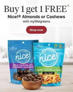 Almonds or Cashews