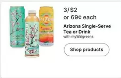 Arizona - Single-Serve Tea or Drink