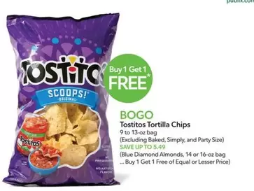 Tostitos -  Tortilla Chips