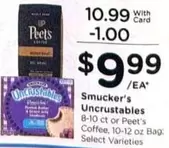 Smucker's - Uncrustables, Coffee