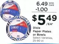 Paper Plates or Bowls