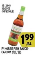 HORSE FISH SAUCE