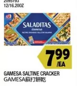Gamesa - Saltine Cracker