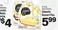 Dessert Pies