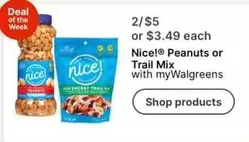 Peanuts or Trail Mix