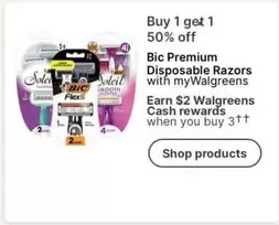 Bic -  Premium Disposable Razors