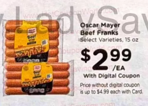 Oscar Mayer - Beef Franks