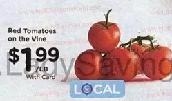 Red Tomatoes on the Vine