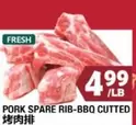 PORK SPARE RIB-BBQ CUTTED