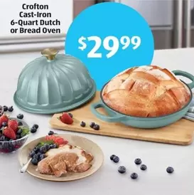 Cast-Iron 6-Quart Dutch or Bread Oven