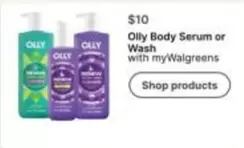 Olly Body Serum or Wash