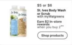 Body Wash or Scrub