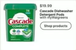 cascade - Dishwasher Detergent Pods