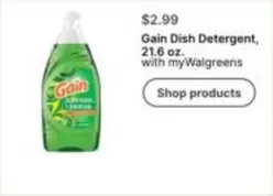 Gain - Dish Detergent
