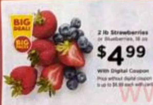 Strawberries or Blueberries