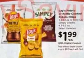 Lay's - Potato or Kettle Cooked Potato Chips