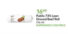 73% Lean Ground Beef Roll