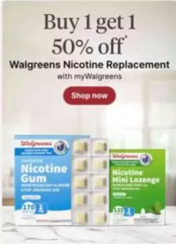 Nicotine Gum, Nicotine Mini Lozenge