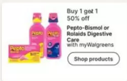 Rolaids - Pepto-Bismol or Digestive Care