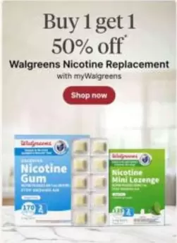 Walgreens Nicotine Replacement