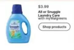 all - All or Snuggle Laundry Care