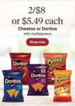 Cheetos - or Doritos