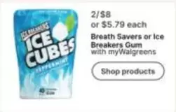 Ice Cubes Gum