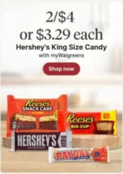 Hershey's - King Size Candy