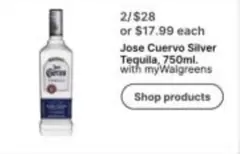Jose Cuervo - Silver Tequila