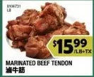 MARINATED BEEF TENDON 8106731 LB