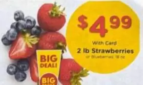 Strawberries or Blueberries