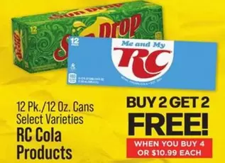 RC Cola -  Products