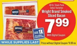 Sliced Bacon