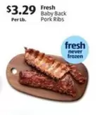 Frozen - Baby Back Pork Ribs