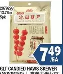 GLT CANDIED HAWS SKEWER 2079293