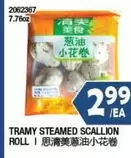 TRAMY STEAMED SCALLION ROLL