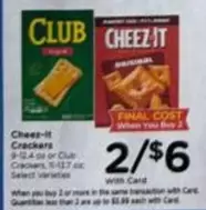 Cheez-it - Crackers