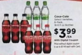 Coca-Cola - Select Varieties, 6 Pack