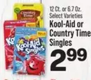 Kool-Aid -  or Country Time Singles