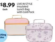 Insulated Lunch Bag with Cold Pack