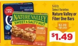 Fiber One - Nature Valley or Bars