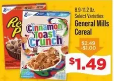 General Mills - Cinnamon Toast Crunch Cereal