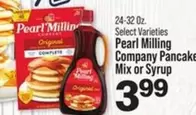 Pancake Mix or Syrup