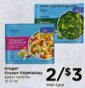 Frozen -  Vegetables